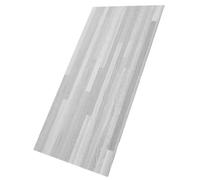 WHAMVOX Suelo para Casa de Muñecas en Miniatura Lámina PVC Imitación Madera Color Gris Claro Tamaño 30X152 CM Accesorio DIY para Decoración y Muebles en Mini Casas