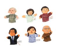 WHAMVOX Títeres de Dedo para Figuras Familiares Coloridas Juguetes Educativos para Estimular Habilidades Manuales y Fomentar el Aprendizaje Temprano con Cuentos y Familia