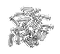 WHAMVOX Tornillos de Expansión de Pétalo M4X20 20 Unidades Insertos Roscados Metálicos Huecos para Placas de Matrícula de Coche Pernos de Leva para Anclajes de Pared Hueca y Recambios