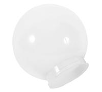 WHAMVOX Tulipa Ventilador Techo de Acrílico Blanco Forma de Globo, Pantalla Decorativa para Lámpara Exterior, Fácil de Instalar y Adecuado para Jardín o Terraza