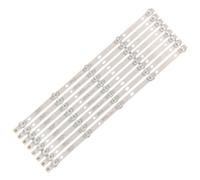 WHARGTSL 1 Juego de 8 Uds. Tiras de retroiluminación de TV 5LED aptas for Panasonic TH-43CX500C TH-43D400C TH-43D580C TH-43C500C TX-43DR300ZZ K430WD9 4708-K420WD-