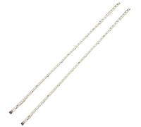 WHARGTSL 2 unids/Set Tira de LED for TV 32LV3550 NS32E740A12 E320VT 32PFL5206H 31T15-03 31T15-03a 73.31T14.004-6-SK1 T315XW06.V.3(2pcs For 1 TV)