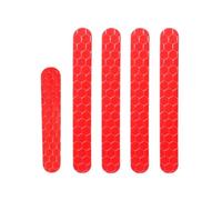 WHARGTSL Adhesivos Reflectantes compatibles Fit For patinetes eléctricos Ninebot Series ES1, ES2, ES3 y ES4. Carcasa Protectora antirreflectante de PVC. Adhesivo de Seguridad.(Red)