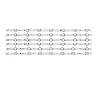 WHARGTSL Barra de retroiluminación LED de 6 Piezas for Hitachi 48HK6T64, 48HK6T74, 48HB6T72U y 48HK6T74U. Compatible Fit For VESTEL 48" UHD DRT VNB A, Tipo B, VES480QNDS-2D-N1 N11.