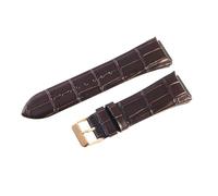 WHARGTSL Correa de Reloj de Piel de Vaca de Primera Capa Apta for Correa de Reloj Fit For Guess 22mm W0040G3/W0040G5/W0247G3(Coffee-RS-K1)