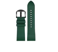 WHARGTSL Correa de reloj de silicona de goma compatible Fit For Casio PRG-600YB PRG-650 PRW-6600, accesorio for reloj de hombre de 24 mm.(Green-black-K2,20mm)