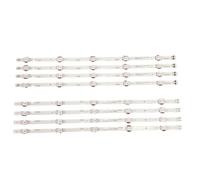 WHARGTSL Tira de retroiluminación LED Compatible Fit For Samsung UN50J5200AF UN50M5300AF UE49M5000AK UN49J5290AG UN49J5200AG BN96-46572A 46573A V8DN-490SMA-R1(Kit 8pcs For 1 TV)