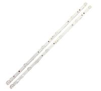 WHARGTSL Tira LED para TELEFUNKEN 32DTAH524 DLED32HDSC DLED32HDSB apto para Polaris P32FPA0119A apto para Toshiba 32W3163DG 32L2063DG 32FPA0119A 32HAE2250 (2 kits para 2 TV)