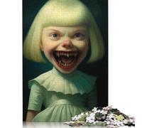 What A Beautiful Smile Rompecabezas Imposible,desafío para Adultos Juego Educativo 1000 Piezas Obra De Arte De Juego De para Adultos Y Niños 1000pcs (75x50cm)