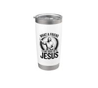 What A Friend We Have In Jesus Vaso térmico de acero inoxidable de doble pared