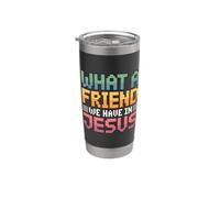 What A Friend We Have In Jesus Vaso térmico de acero inoxidable de doble pared