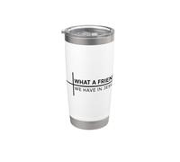 What A Friend We Have In Jesus Vaso térmico de acero inoxidable de doble pared