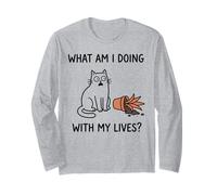 What Am I Doing with My Lives Cute Cat Sayings Funny Cat Manga Larga