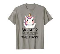 What and I Cannot Stress This Enough The Fuck Unicorn Funny Camiseta