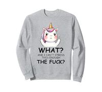 What and I Cannot Stress This Enough The Fuck Unicorn Funny Sudadera