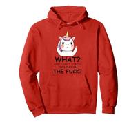 What and I Cannot Stress This Enough The Fuck Unicorn Funny Sudadera con Capucha