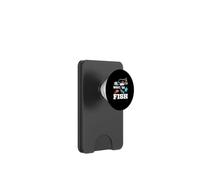 What da Fish - Pesca de plástico para Pesca PopSockets PopWallet para MagSafe