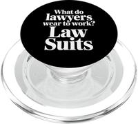 What Do Lawyers Wear To Work Law Suits Legal Puns |- PopSockets PopGrip para MagSafe
