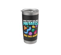 What Doesn't Kill You Mutates and Tries Again Funny Biology Vaso térmico de acero inoxidable de doble pared