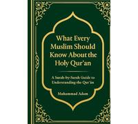 What Every Muslim Should Know About the Holy Qur’an: A Surah-by-Surah Guide to Understanding the Qur'an