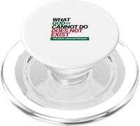 What God Cannot do Does Not Exist NSPPD - Lion of Judah PopSockets PopGrip para MagSafe