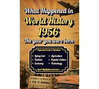What Happened in World History 1956 The Year You Were Born: Back in 1956, Major Events, Culture, Technology, Economy, Sports & Cost of Living , Famous Leaders