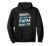 What Heat Are They On Swim Mom Life Soporte para padres --- Sudadera con Capucha