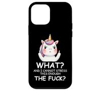 What & I Cannot Stress This Enough The FCK Sign Fuck Unicorn Carcasa para iPhone 12 Mini