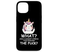 What & I Cannot Stress This Enough The FCK Sign Fuck Unicorn Carcasa para iPhone 13