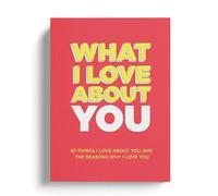 "What I Love About You" 30 Things I Love About You and the Reasons Why I Love You. Rellena el libro de regalo en blanco, un diario de amor personalizado con mensajes, regalo único de aniversario y San