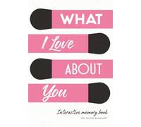 What I Love About You For Her: A Romantic Fill-in-the-Blank Memory Book & Anniversary Gift for Her - A Couples Keepsake
