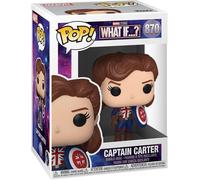 What If? Capitán Carter POP Marvel #870 Figura De Vinilo FUNKO