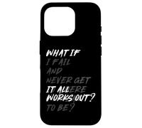 WHAT IF IT ALL WORKS OUT? Carcasa para iPhone 16 Pro