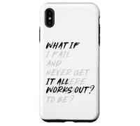 WHAT IF IT ALL WORKS OUT? Carcasa para iPhone XS Max