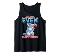 What Is Even Happening Confundido sarcástico Aleatorio Camiseta sin Mangas