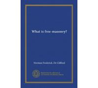 What is free-masonry?