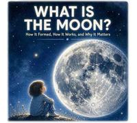 What Is the Moon?: How It Formed, How It Works, and Why It Matters, Moon Phases, Tides, and Space Missions for Kids Ages 5-9 (Little Science, Big Ideas)