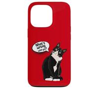 What is Wrong with You? Cat Funny Humor Carcasa para iPhone 13 Pro