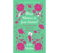 What Matters In Jane Austen?