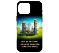What Our 'Hopeless' Situation Looks Like to God: Faith Sheep Carcasa para iPhone 16 Pro MAX