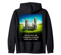 What Our 'Hopeless' Situation Looks Like to God: Faith Sheep Sudadera con Capucha