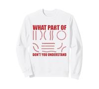 What Part of Don't You Understand Funny Baseball Player Joke Sudadera