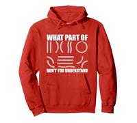 What Part of Don't You Understand Funny Baseball Player Joke Sudadera con Capucha