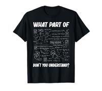 What Part of Dont You Understand Funny Chemistry Teacher Camiseta