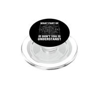 What Part of Don't You Understand Soccer Football Coach PopSockets PopGrip para MagSafe