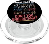 What Part of Math Don’t You Understand Humor Matemático Stem PopSockets PopGrip para MagSafe