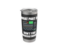 What part of Sound guy Ingeniero de sonido Vaso térmico de acero inoxidable de doble pared