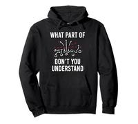 What Part of You Don't Understand - Funny Football Strategy Sudadera con Capucha