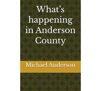 What’s happening in Anderson County