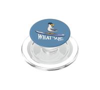 What Sup Beaches Gaviota de Stand Up Paddle Casual PopSockets PopGrip para MagSafe